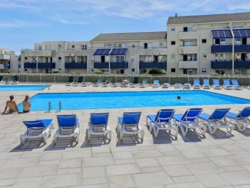 Appartement Climatise Avec Piscine & Mer Bleu Marine Lacanau Bagian luar foto