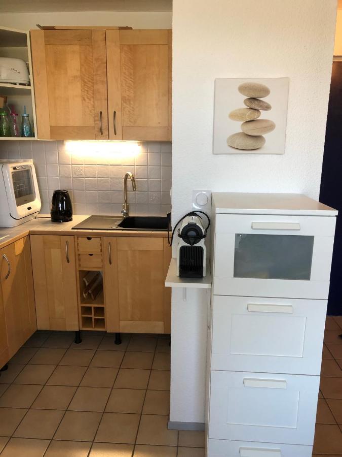 Appartement Climatise Avec Piscine & Mer Bleu Marine Lacanau Bagian luar foto